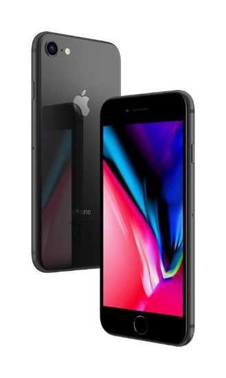 Image de Apple iPhone 8 11,9 cm (4.7") 64 Go SIM unique Gris (MQ6G2ZD/A)