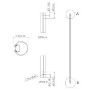 Image de Vogel's PFA 9004 Tubes d'extension 300 cm (7390044)