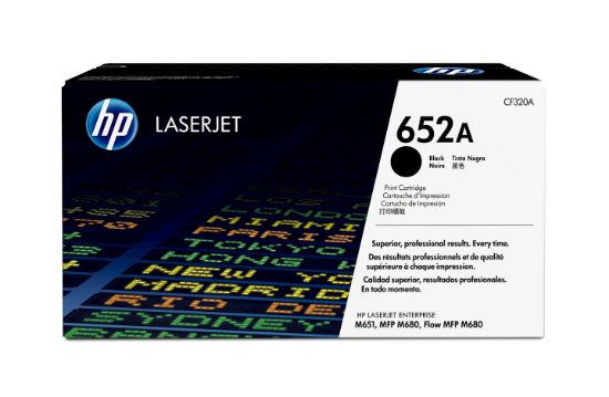 Image de HP 652A toner noir LaserJet authentique (CF320A)