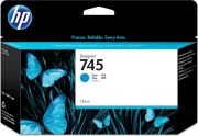 Image de HP Cartouche d'encre DesignJet 745 cyan, 130 ml (F9J97A)