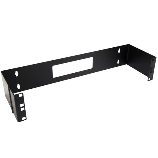 Image de StarTech.com Support de fixation murale à charnière 48 cm 2U pour tableaux de connexion (WALLMOUNTH2)