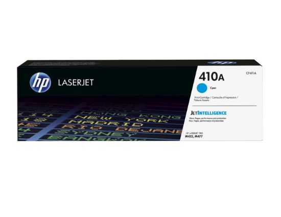Image de HP 410A toner LaserJet cyan authentique (CF411A)