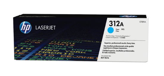 Image de HP Cartouche 312A toner Cyan LaserJet (CF381A)
