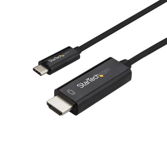 Image de StarTech.com Câble adaptateur USB-C vers HDMI 4K 60 Hz de 2 m - Noir (CDP2HD2MBNL)
