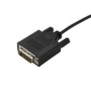 Image de StarTech.com Câble USB-C vers DVI de 3m - Adaptateur Vidéo 1080p (Single Link) USB Type-C (DP Alt Mode HBR2) vers DVI-Digital - Fonctionne avec TB3 - PC Portable vers Écran ... (CDP2DVI3MBNL)