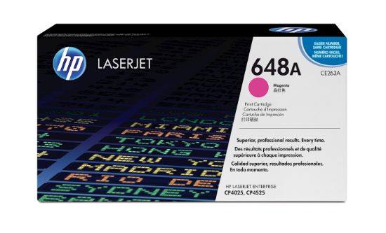 Image de HP 648A toner LaserJet magenta authentique (CE263A)