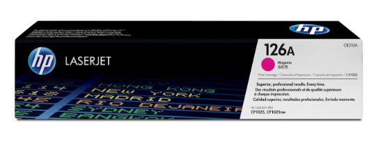 Image de HP 126A toner LaserJet magenta authentique (CE313A)