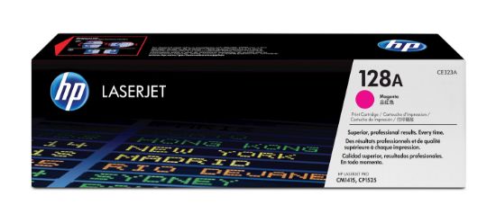 Image de HP 128A toner LaserJet magenta authentique (CE323A)