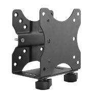 Image de StarTech.com Support VESA pour Client Léger (jusqu'à 5kg) - Montage sous Bureau / Derrière Écran pour mini PC (ACCSMNT)
