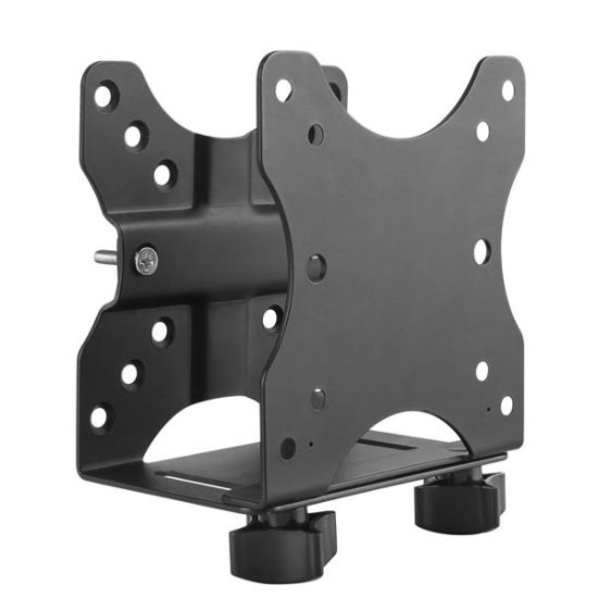 Image de StarTech.com Support VESA pour Client Léger (jusqu'à 5kg) - Montage sous Bureau / Derrière Écran pour mini PC (ACCSMNT)