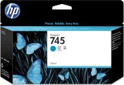 Image de HP Cartouche d'encre DesignJet 745 cyan, 130 ml (F9J97A)