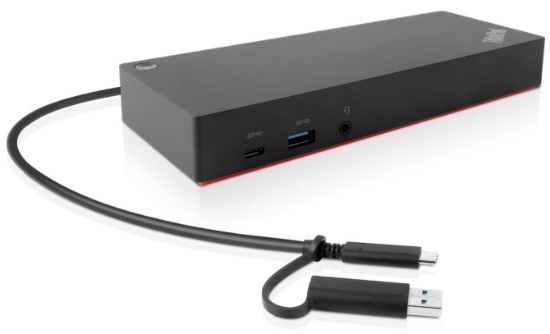 Image de Lenovo station d'accueil Avec fil Noir (40AF0135EU)