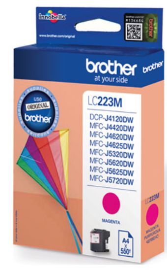 Image de Brother cartouche d'encre Original Magenta 1 pièce(s) (LC-223MBP)