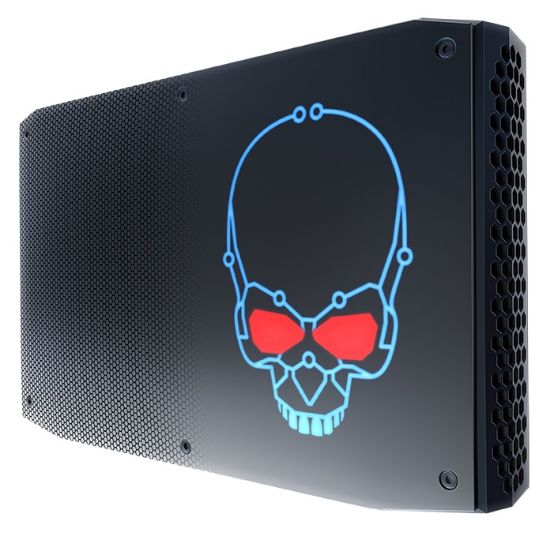 Image de Intel NUC NUC8i7HNK i7-8705G 3,1 GHz 1,2L mini PC Noir ... (BOXNUC8I7HNK2)
