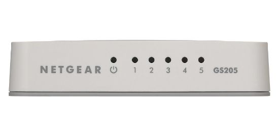 Image de Netgear GS205 Non-géré Gigabit Ethernet (10/100/1000) Bl ... (GS205-100PES)