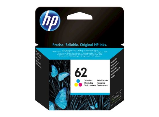 Image de HP 62 Tri-color Ink Cartridge (C2P06AE#301)