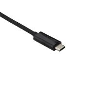 Image de StarTech.com Adaptateur USB-C vers HDMI 3m - Câble Vidéo USB Type C vers HDMI 2.0 - 4K60Hz - Compatible Thunderbolt 3 - Convertisseur USB-C à HDMI - DP 1.2 Alt Mode HBR2 - No ... (CDP2HD3MBNL)
