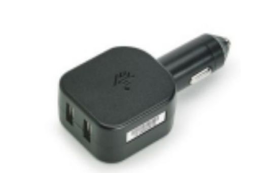 Image de Zebra  chargeur de téléphones portables Noir (CHG-AUTO-USB1-01)