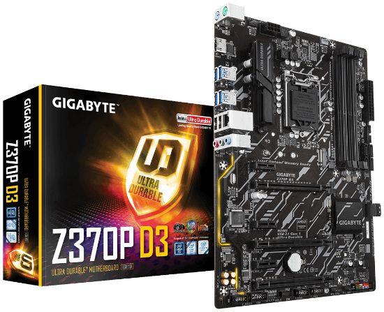 Image de Gigabyte Z370P D3 carte mère LGA 1151 (Emplacement H4) AT ... (GA-Z370P-D3)