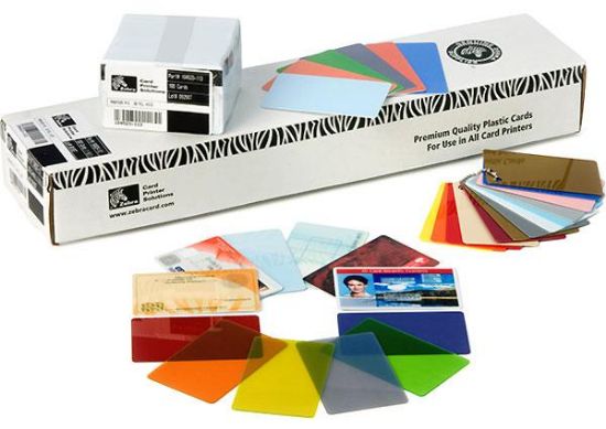 Image de Zebra Premier PVC business card (104523-118)