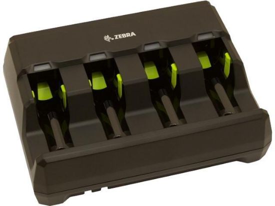 Image de Zebra Four Slot Spare Battery Charger chargeur (SAC3600-4001CR)