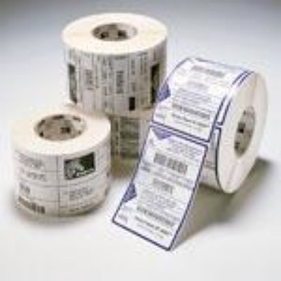 Image de Zebra 12-Pack Label DT 4X6 475/ROLL PE DQP 3000 Blanc (800264-605)