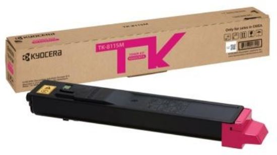 Image de KYOCERA TK-8115M Cartouche de toner 1 pièce(s) Original Magenta (1T02P3BNL0)