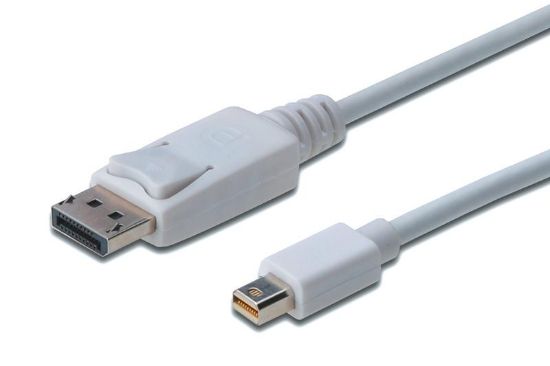 Image de Digitus ASSMANN Electronic câble DisplayPort 2 m Mini DisplayPort Blanc cable displayport (AK-340102-020-W)
