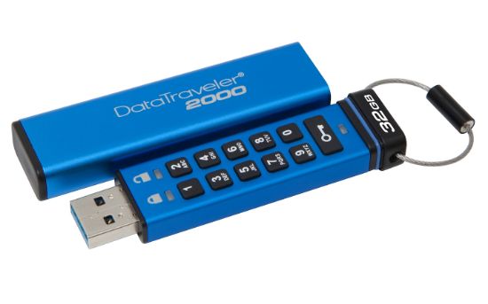 Image de Kingston Technology DataTraveler 2000 32GB lecteur USB fl ... (DT2000/32GB)