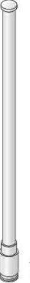 Image de Cisco 8 dBi Direct Mount Omnidirectional Antenna for 2.4 GHz Antenne (AIR-ANT2480V-N=)