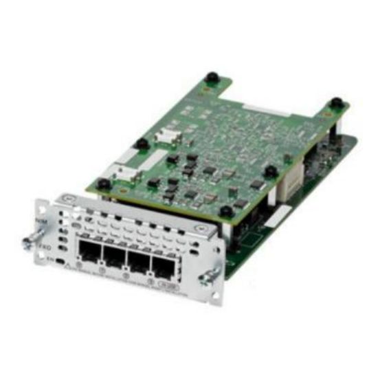 Image de Cisco  voice network module (NIM-4BRI-NT/TE=)