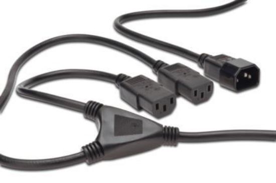 Image de Digitus ASSMANN Electronic câble électrique Noir 1,7 m Coupleur C14 Coupleur C13 (AK-440400-017-S)
