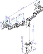 Image de Neomounts by Newstar support moniteur de bureau (FPMA-D935D)