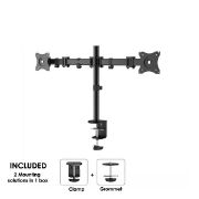 Image de Neomounts support moniteur de bureau (NM-D135DBLACK)