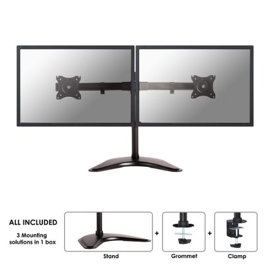 Image de Neomounts support moniteur de bureau (NM-D335DBLACK)