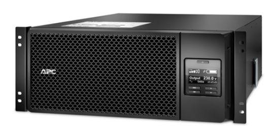 Image de APC Smart-UPS On-Line - 6kW/VA, 6x C13, 4x C19, sortie monophasée câblée, montable en rack, NMC intégré (SRT6KRMXLI)