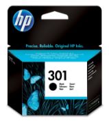 Image de HP 301 cartouche d'encre noir authentique (CH561EE)