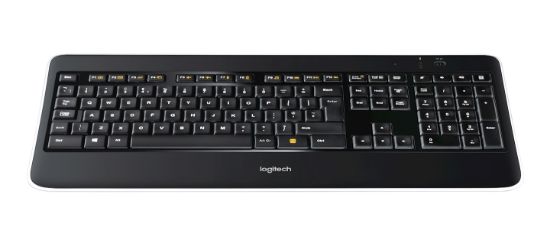 Image de Logitech K800 clavier RF sans fil QWERTY US International ... (920-002380)