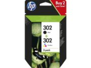 Image de HP 302 Combo 2-Pack (X4D37AE#301)