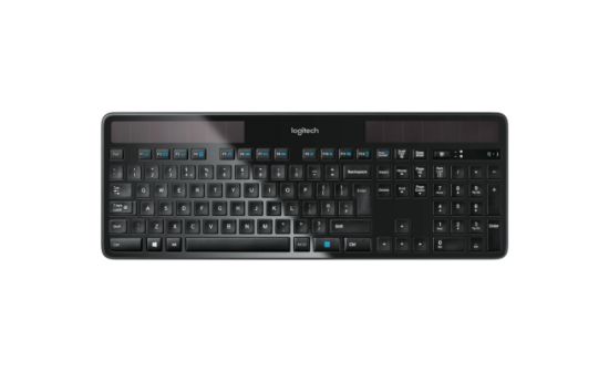 Image de Logitech Wireless Solar Keyboard K750 clavier RF sans fil ... (920-002915)