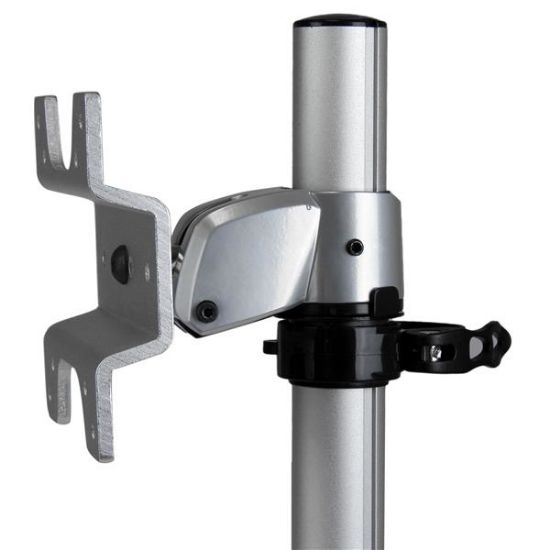 Image de StarTech.com Support de bureau pour écran - Argent - Compatible avec iMac, Apple Cinema Display et Thunderbolt Display (ARMPIVSTND)