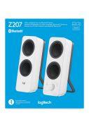 Image de Logitech Z207 Blanc Avec fil &sans fil 5 W (980-001292)