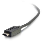 Image de C2G 1m, USB2.0-C/USB2.0-A câble USB USB C USB A Noir (88870)