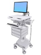 Image de Ergotron StyleView Chariots et supports multimédias - Blanc (SV44-1232-2)