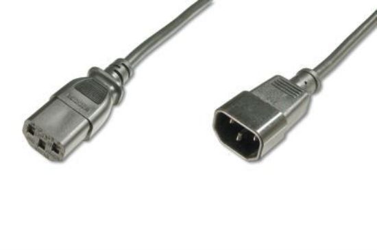 Image de Digitus ASSMANN Electronic câble électrique Noir 1,2 m Coupleur C14 Coupleur C13 (AK-440201-012-S)