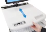 Image de Ergotron StyleView Chariots et supports multimédias - Blanc (SV44-1232-2)
