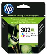 Image de HP 302XL Cartouche d’encre trois couleurs grande capacité authentique (F6U67AE)