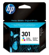 Image de HP 301 cartouche d'encre trois couleurs authentique (CH562EE#301)
