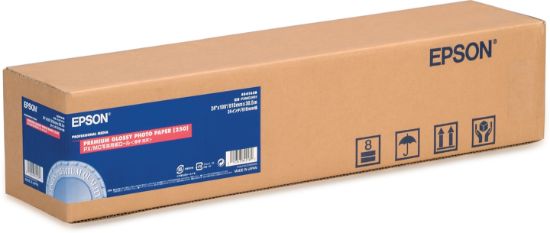 Image de Epson Pap Photo Premium Glacé (250) 260g 24" (0,610x30,5m) (C13S041638)