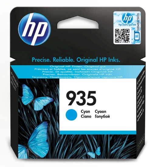 Image de HP 935 cartouche d'encre cyan authentique (C2P20AE)
